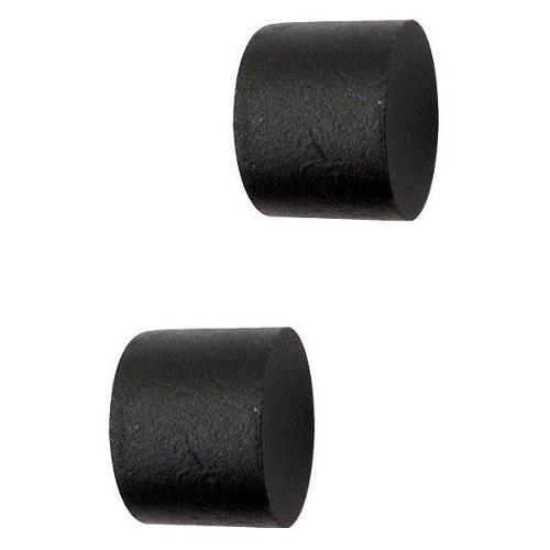 Castel Set supporti bastoni tenda Tappo PONTE VECCHIO Nero opaco 040 B84206