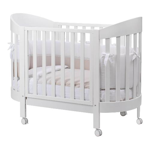 Pali Lettino infanzia CANDY (136x70x108cm) Bianco 0120Candyb