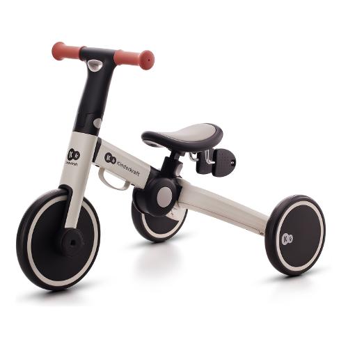 Kinderkraft Triciclo Trasformabile 3 in 1 (69x44,5cm) 4TRIKE Silver grey KR4TRI22GRY0000