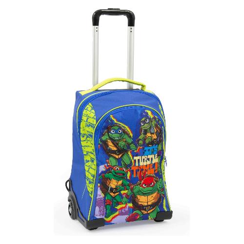 Giochi Preziosi Zainetto trolley (36Lt) TURTLES (34x23x47cm) Blu e