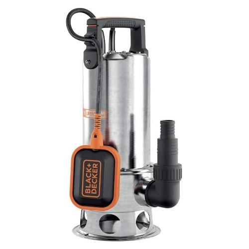 Black & Decker Elettropompa sommersa acque chiare e nere Bxup1100XDe 1100W 51758