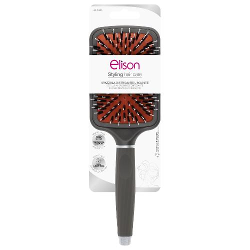 Elison Spazzola capelli STYLING Districante lisciante nylon Antracite 13625