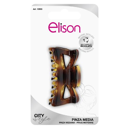Elison Pinza capelli CITY STYLE Medium Turtle 13503