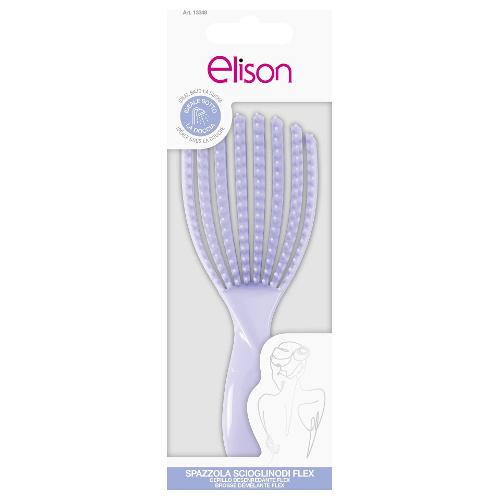 Elison Spazzola capelli BODY Sciogli nodi ovale Lilla 13348