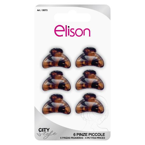 Elison Pinza capelli CITY STYLE Set 6 pz Small Turtle 13076