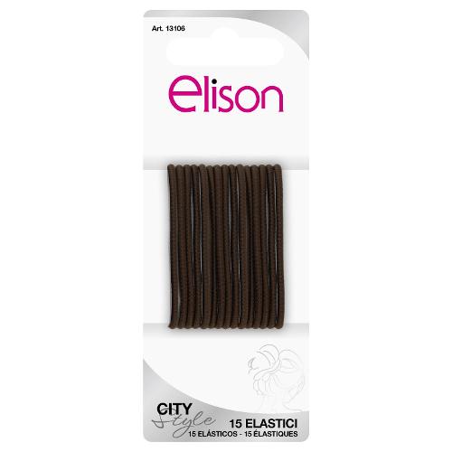 Elison Set elastici capelli CITY STYLE 15 pz Assortito 13106