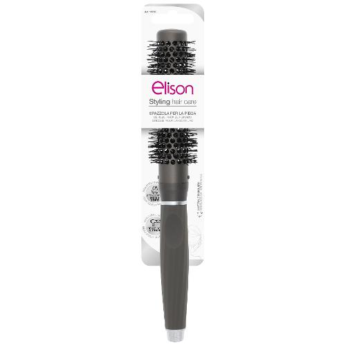 Elison Spazzola capelli STYLING Per piega termica Antracite 13313