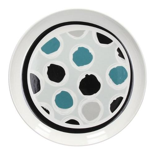 Andrea Fontebasso Piatto frutta Porcellana (19cm) VIBES Bianco e Verde ED002192883