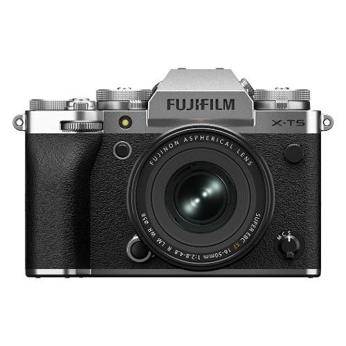 Fujifilm Fotocamera mirrorless 40Mpx X T5 Kit 16 50mm F2.8 4.8 R LM WR Silver