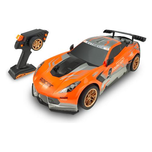 Re. El Toys Radiocomando Fast Car 2,4 GHz scala 1:8 (43cm) Arancio 2401