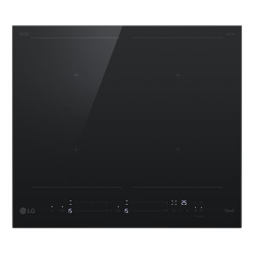 Lg Piano cottura induzione 4 zone CBIZ2437B Black (60cm)