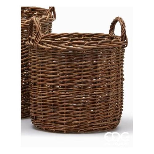 Edg Cesto Fibra naturale (39x37cm) Marrone 2900040A976
