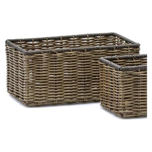Edg Cesto Rattan (34x20x16cm) Marrone 2900037A976