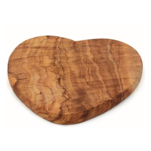 Arte Legno Spello Tagliere Legno (21x20cm) Cuore Ulivo naturale HED7 1