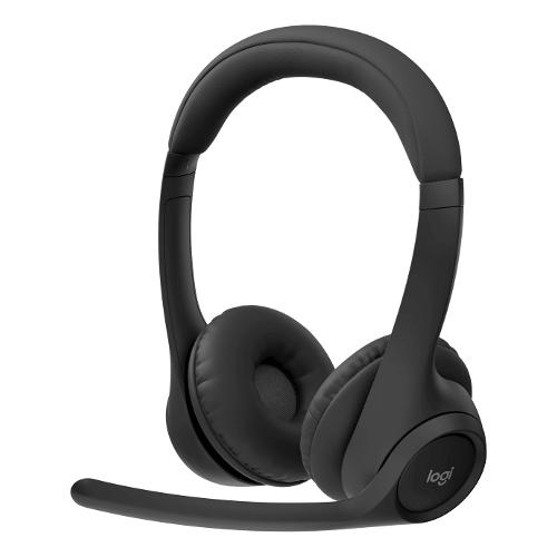 Logitech Cuffie microfono bluetooth ZONE 300 Midnight black 981 001407