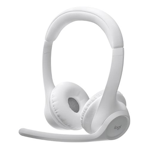 Logitech Cuffie microfono bluetooth ZONE 300 Off white 981 001417