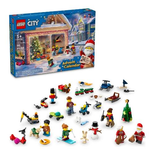 LEGO Calendario dell’Avvento 2024 ( 195 pz ) CITY 5a+ 60436
