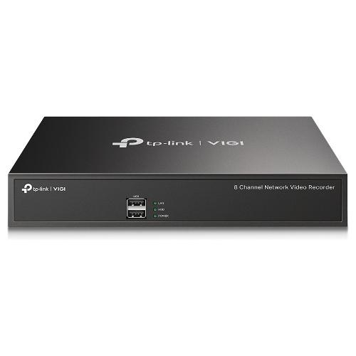 Tp Link Videoregistratore sorveglianza NVR Black VIGI NVR1008H