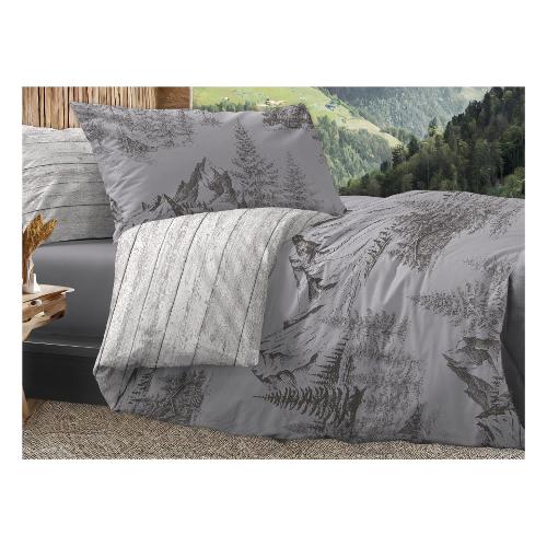 Tessitura Zambaiti Completo letto due piazze cotone NORTH Assortito