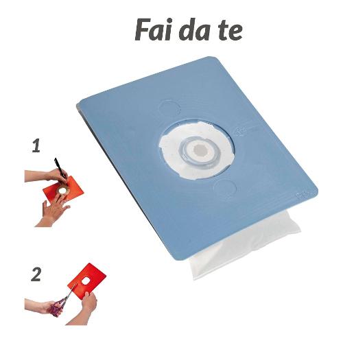 Igenio ﻿Supporto sacchetto aspirapolvere Personalizzabile in polipropilene Universale Blu 798