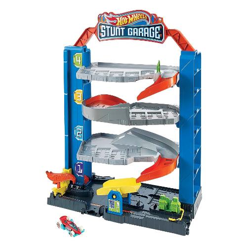 Mattel Garage Playset Stunt delle acrobazie HOT WHEELS CITY GNL70