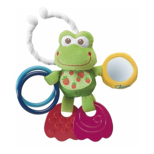 Chicco Sonaglio Ranocchio Prime Attività BABY SENSES Verde multicolor 00000906000000