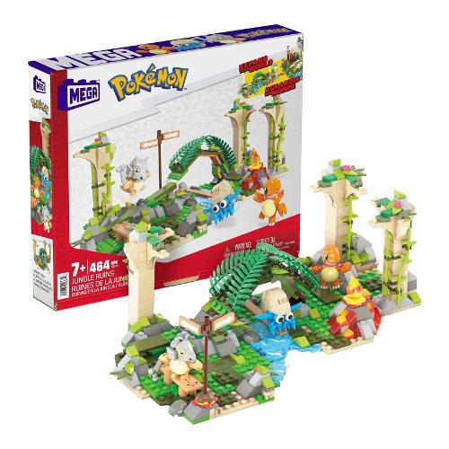 Mattel Rovine abbandonate nella Giungla Mega ( 464 pz ) POKÉMON 7a+ HDL86