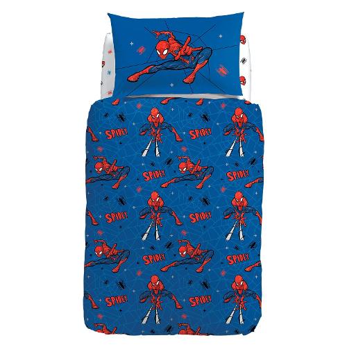 Caleffi Completo copripiumino piazza e mezza SPIDERMAN 1013237