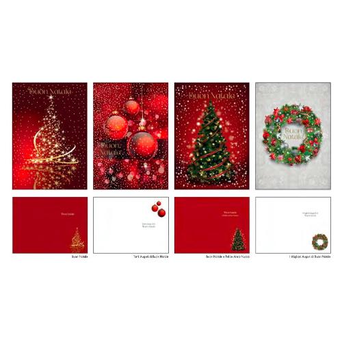 Marpimar Biglietto auguri Natale Assortito (11,8x16,8 cm) ABNCD28