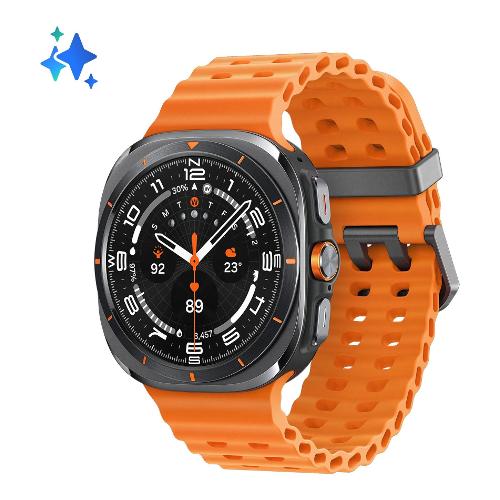 Samsung Smartwatch ( AMOLED ) GALAXY WATCH ULTRA eSIM Titanium gray 47 mm SM L705FDAAITV