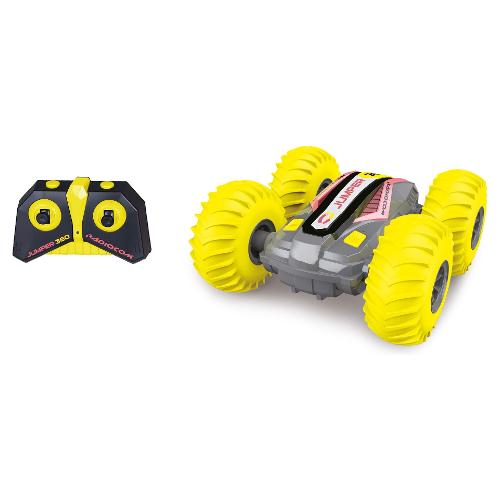 Ods Radiocomando Super Jumper 360° 2,4 GHz scala (26x26x19cm) RADIOCOM Grigio e Giallo 40734