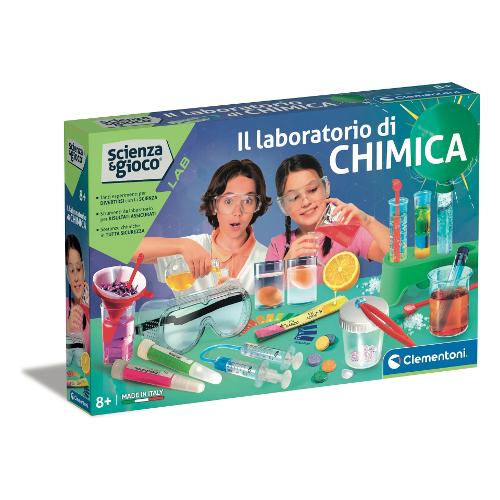 Clementoni Gioco educativo Il Laboratorio di Chimica SCIENZA E GIOCO 19378