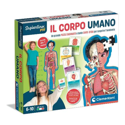 Clementoni Gioco educativo Il Corpo Umano SAPIENTINO 16471