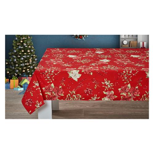 Vingi Tovaglia Natale ARMONY Stella Red (360x140cm) P4923