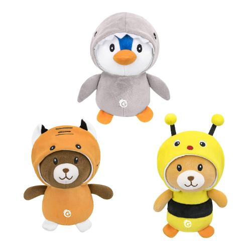 Globo Peluche Animale Soft con tutina (20cm) VITAMINA G Assortito 05265