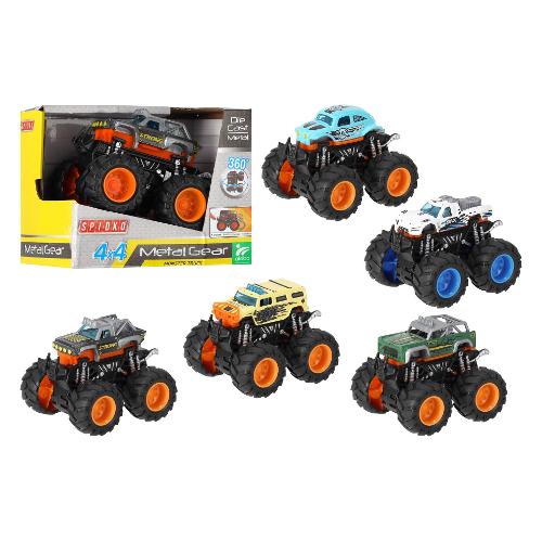Globo Monster Truck 4x4 360° con frizione (18cm) SPIDKO Assortito 42281