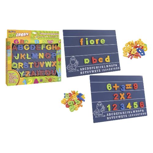 Globo Gioco lavagna Magnetica con lettere e numeri VITAMINA G 30434