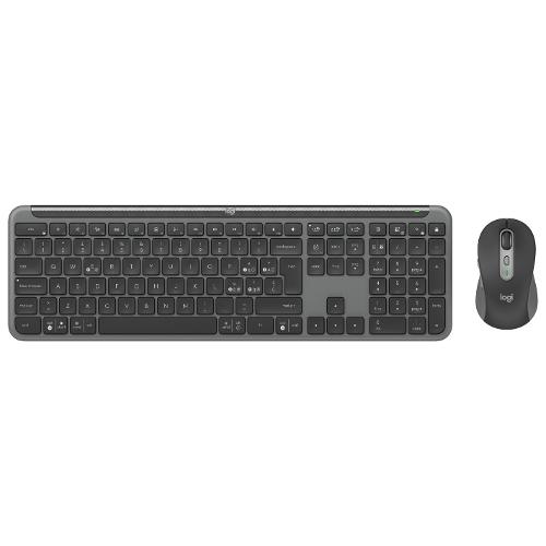 Logitech Tastiera e mouse MK SERIES MK950 Signature Slim Combo Grafite 920 012487