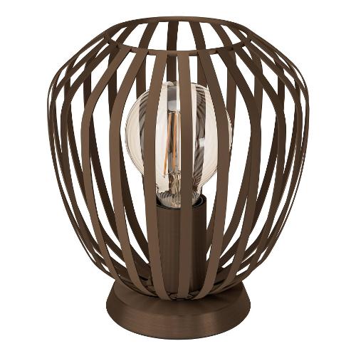 Eglo Lampada tavolo ESPINAL Bronzo (19,5x22,5cm) 901099 1 luce - E27 - Max 40W