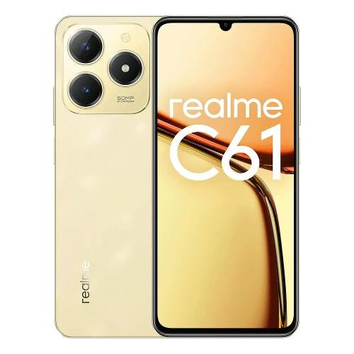 Realme Smartphone 6,5" C61 4G Lte Sparkle gold ( 256GB Ram 6GB 5000mAh ) 631011003017