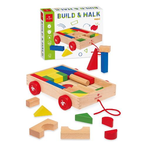 Dal Negro Carrellino Build & Walk Maxi ( 25 pz ) 36m+ 54102