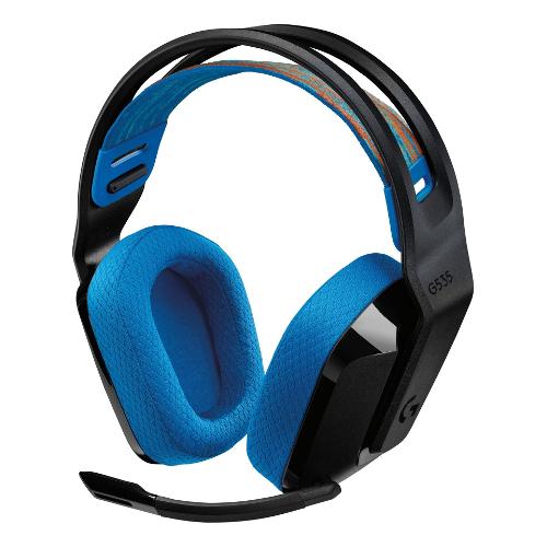 Logitech Cuffie gaming G SERIES G535 Lightspeed Black e Blue 939 002219