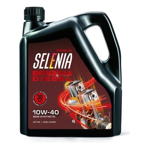 Petronas Olio motore Semi-Sintetico SELENIA tanica lt 4,0 9209