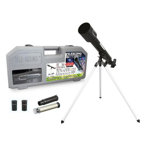 Teorema Telescopio giocattolo Astronomico 375 Power 50 mm PLASTIART 74212