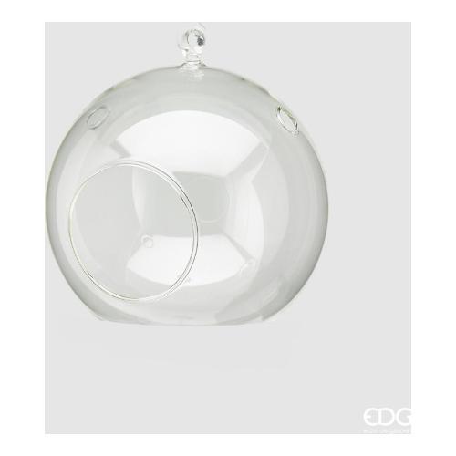 Edg Porta candela (18cm) Sfera Trasparente 103930 00