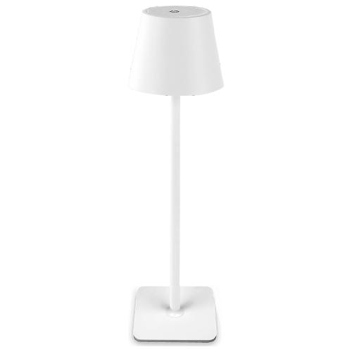 T Tex Lampada tavolo STEEL LAMP Bianco (11x24,5cm) TSL 3I1 BC 1 luce - LED - Max 5W