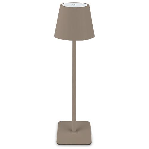 T Tex Lampada tavolo STEEL LAMP Tortora (11x24,5cm) TSL 3I1 TT 1 luce - LED - Max 5W
