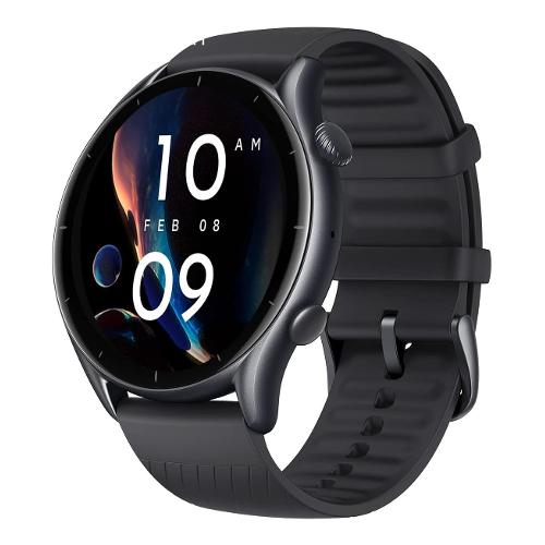 Amazfit Smartwatch ( AMOLED ) LIFESTYLE SERIES GTR 3 Midnight black 46 mm AMFGTR3MB