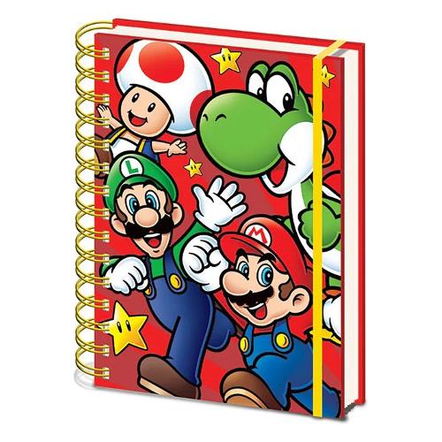 Pyramid International Gadget SUPER MARIO Taccuino A5 Red SR72403