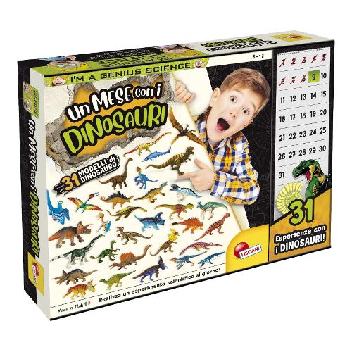 Lisciani Gioco educativo Un Mese con i Dinosauri I'M A GENIUS 107506